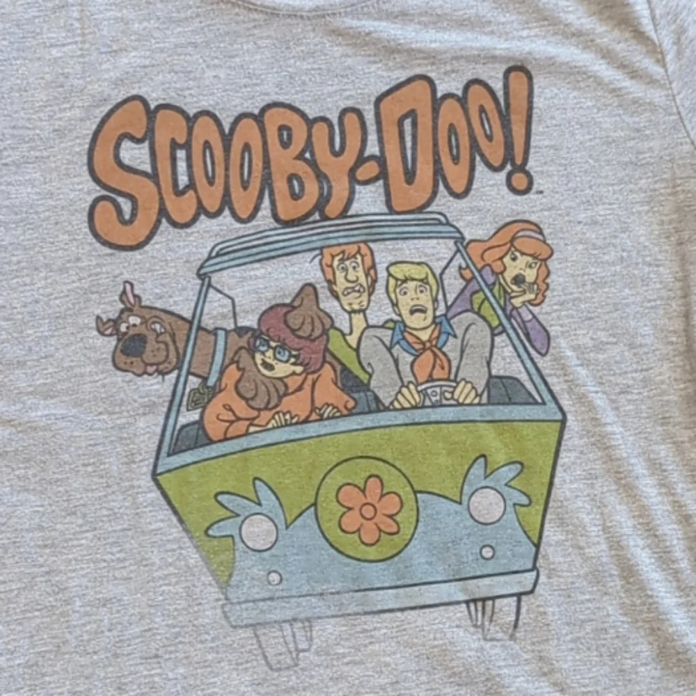 Vintage Graphic Scooby-Doo Short Sleeve Tee Gray Size 2XL - Picture 4 of 4
